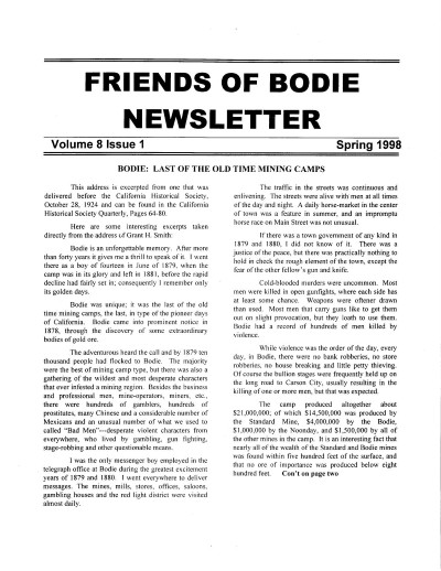 1998 – Spring